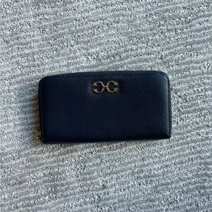 C. Wonder Leather Vibrant Orange Zip Around Wallet- Perfect  wallet c. wonder main image 1
